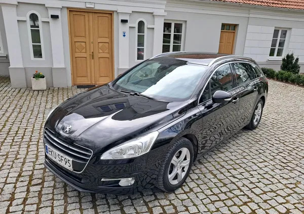 łódzkie Peugeot 508 cena 24700 przebieg: 294500, rok produkcji 2013 z Kutno